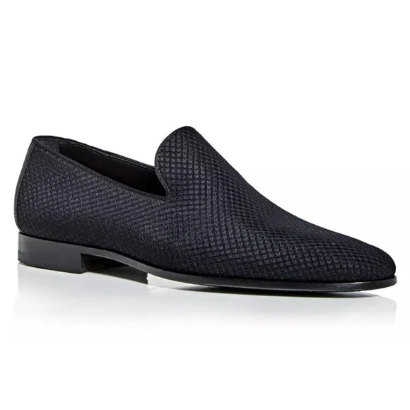 Magnanni Men's Adonias Smoking Slip-on Size 42.5 (MSRP $398)