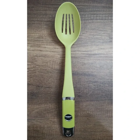KitchenAid Lime Green Gourmet Slotted Spoon