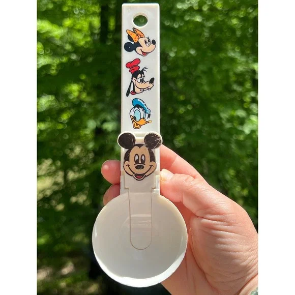 Ice Cream Scoop Disney Mickey Mouse Friends Plastic Vintage Kitchen Tool‎ 8 5 in