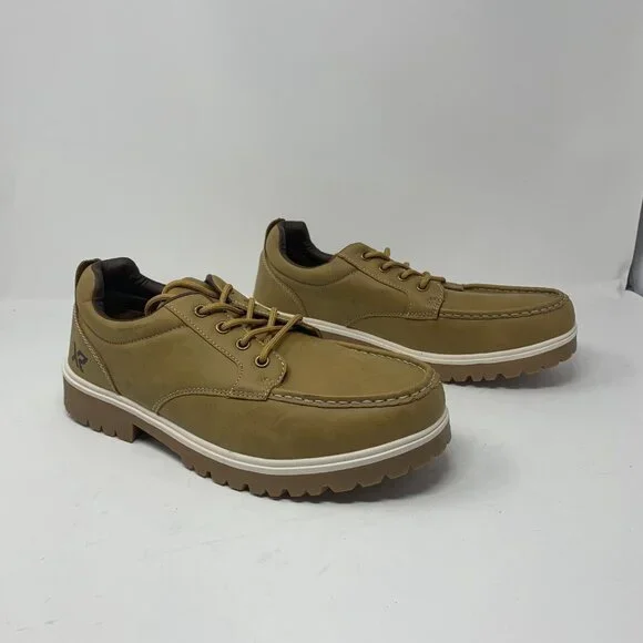 Xray‎ Footwear XRW2524 Delbert Loafers Shoes Men's 12 Brown Faux Leather 8121