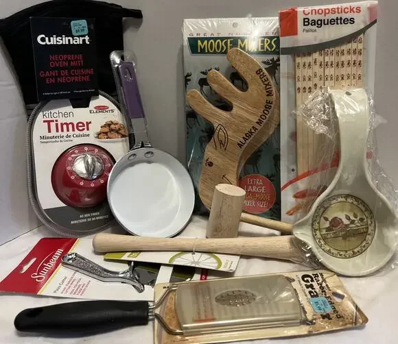 Lot of 10 Kitchen Utensil Gadgets All New But One Item