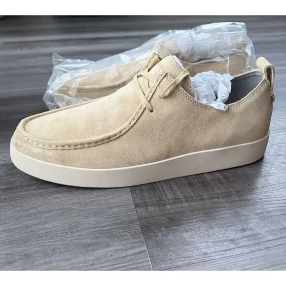 Everlane Men’s The Desert Leather Shoe Size 12 Pebble Suede NIB Moc Loafer