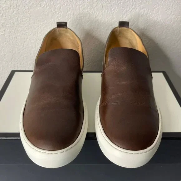 Astorflex Wakeflex Brown Leather Casual Loafers Slip On Men's 42 EU/9 US Fit 11‎
