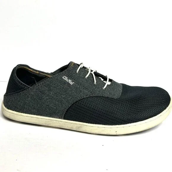 Olukai Men's Nohea Moku Slip On Dark Shadow Size 11.5 M