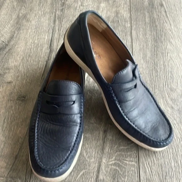Trask shoes, men’s blue leather Loafer size 11