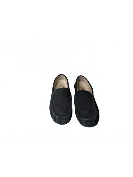 UGG Men's‎ Black Suede Moccasins Size 8