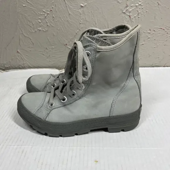 CONVERSE CHUCK TAYLOR HI TOP OUTSIDER BOOTS GREY men’s size 4‎