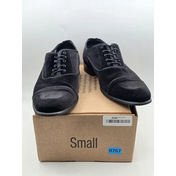 Steve Madden Men's Braham Velvet Oxford Loafer -‎ Black - Size 13M - Excellent