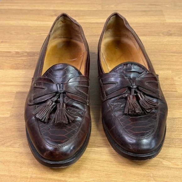 Johnston & Murphy Chello Mens Shoes Made‎ In Italy 9.5M