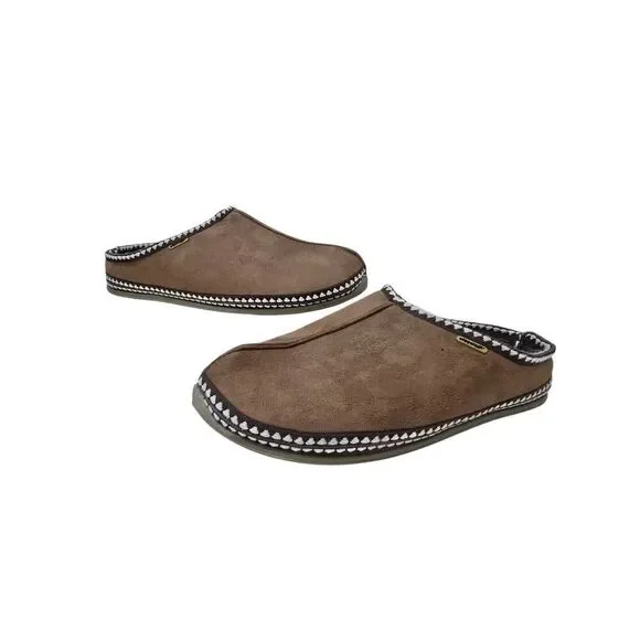 Deer Stags Mens Slipperooz Indoor/Outdoor Slipper Wherever S.U.P.R.O. Sock Brown