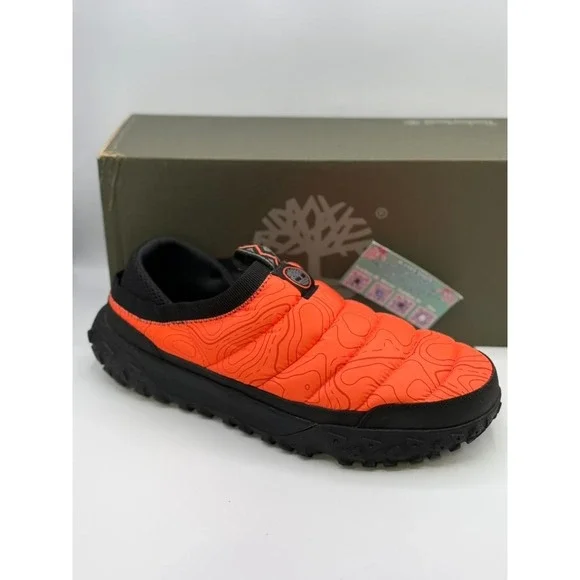Timberland GreenStride Motion 6‎ Puffer Slip-On Orange Topo Men's 11.5 M NWOB