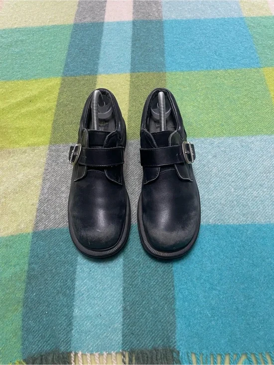 Dr. Martens Made in England Vintage Monk Strap Oxfords 9387 Mens