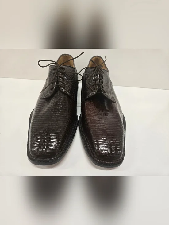 Belvedere Exotic Lizard Oxford‎ Shoes Size 10.5
