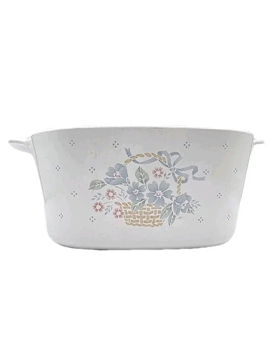 Corning Ware Country Cornflower A-3-B Vintage 3 L Casserole Dish No Lid 70s