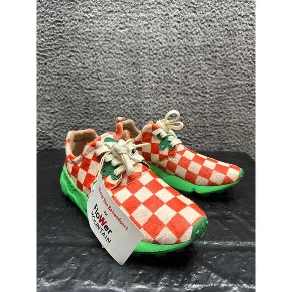 NWOB Walter Van Beirendonck X Flower Mountain Sneakers FM03-1-013 Mens Size 8 US