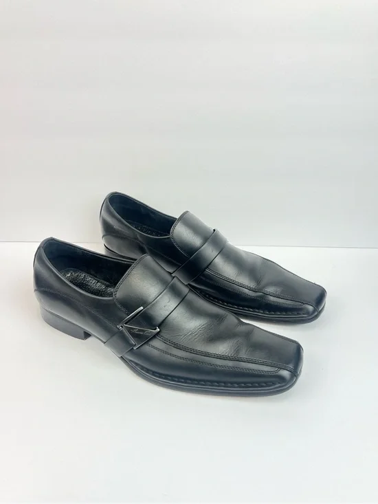 Kenneth Cole New York Men’s loafers size 10.5 M Black Leather