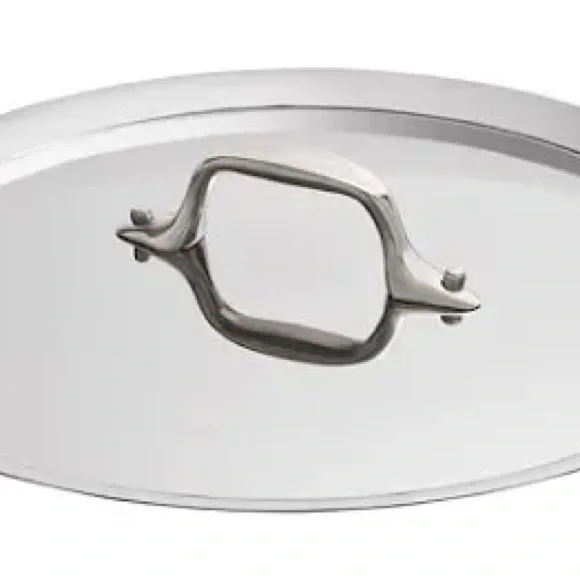 Elegant Stainless Steel Cookware 10 in Lid