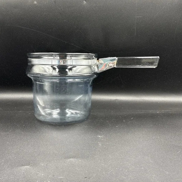 Vintage PYREX FLAMEWARE‎ 1.5 Qt Upper #6283 U Double Boiler Upper Pot Insert