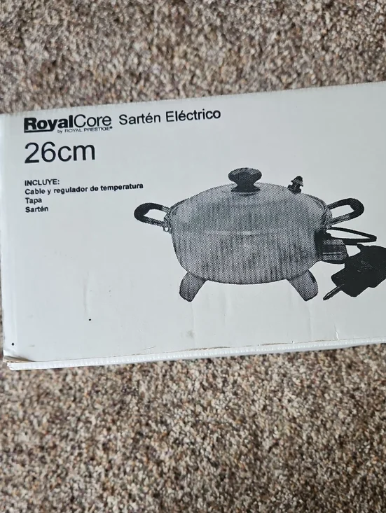 New Royal Prestige Electric Skillet