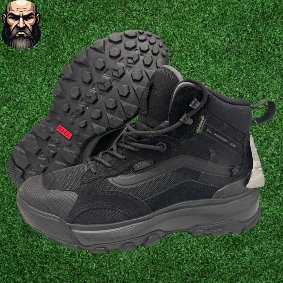 Vans Men's Black Waterproof Rain & Snow Boots