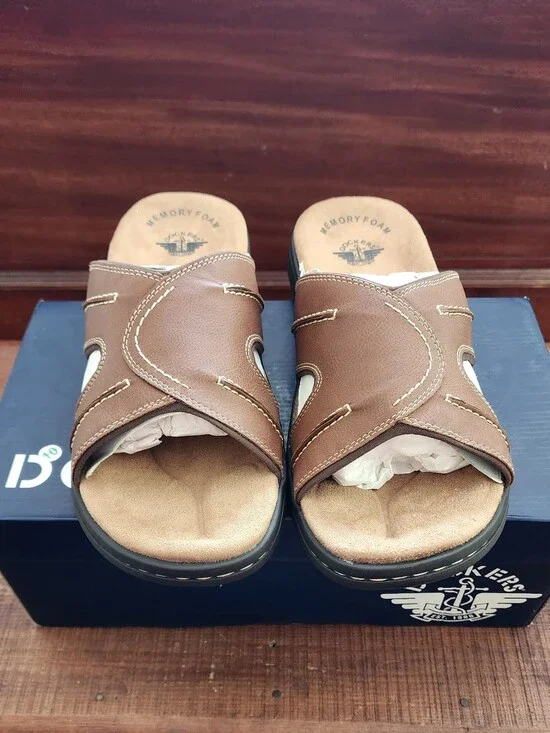 Dockers Men's Sunland Slide Leather Sandal