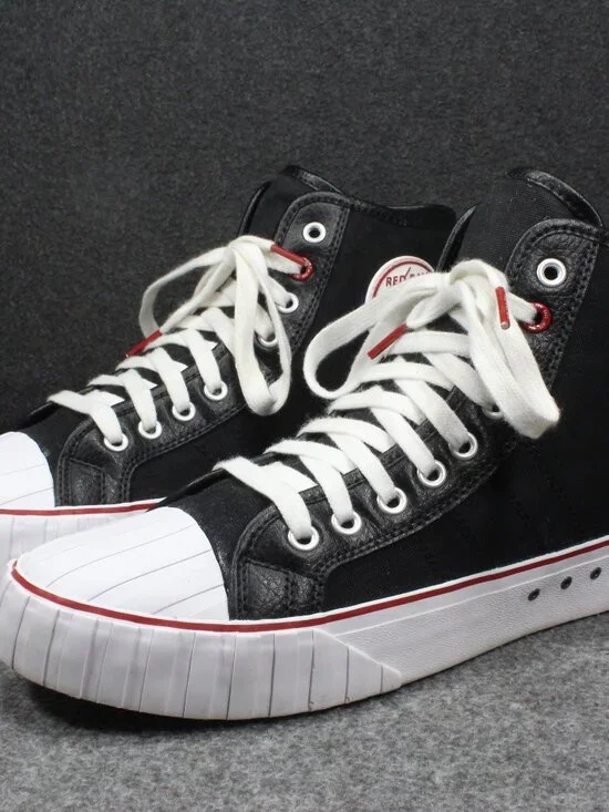 Red Ball Jets ‘51 HI Sneakers Black White Unisex Mens Size 11.5 Womens 13