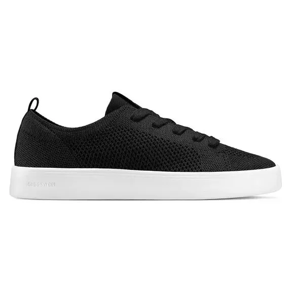 Giesswein Merino Wool Sneakers Knit Antibacterial Low Top Lace Up Black 11