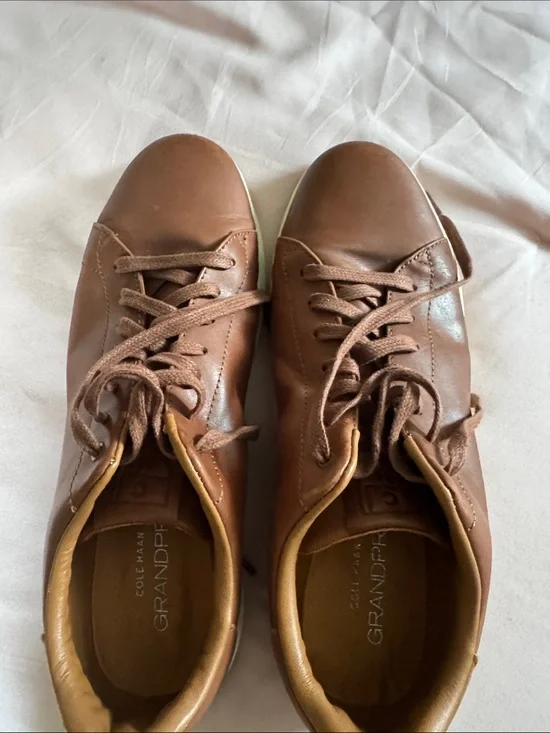 Cole Haan Brown Leather Men's Sneakers - GrandPrø Style