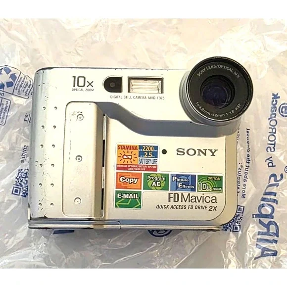 Sony Digital Mavica MVC-FD75  3.5