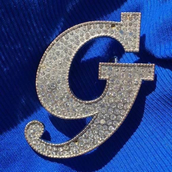 FINAL MARKDOWN SIBK letter G belt buckle