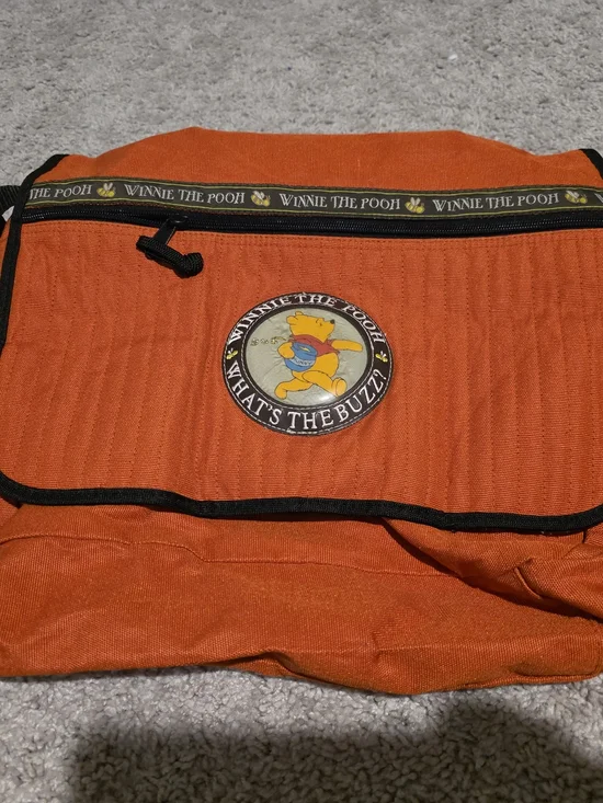 VINTAGE Winnie The Pooh Shoulder Messenger Bag