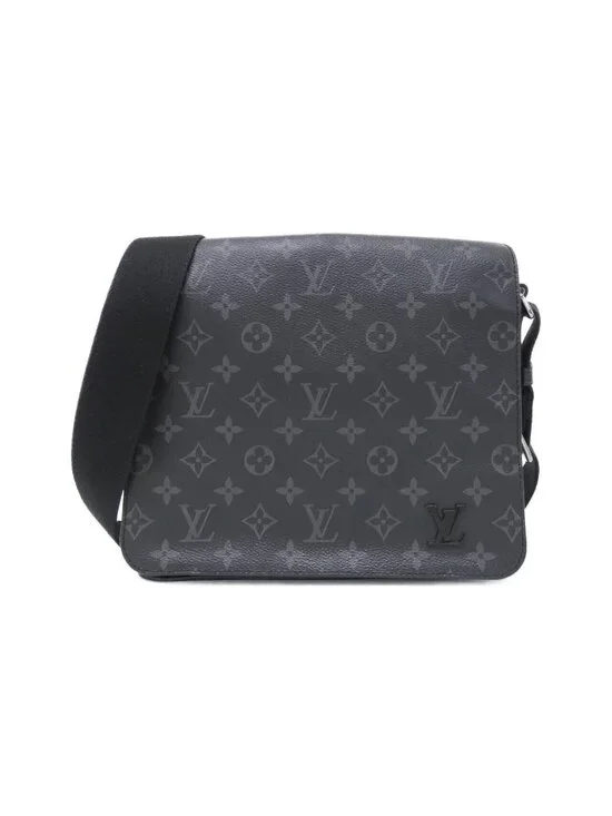 Louis Vuitton Monogram Eclipse District PM Shoulder Bag