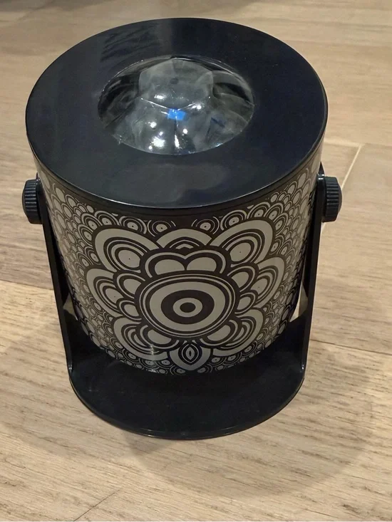 Projector Black Patterned Decorative LED Accent Light
