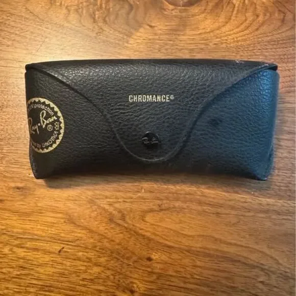 Ray-Ban Chromance Black Hard Case for Sunglasses - Authentic Replacement Case