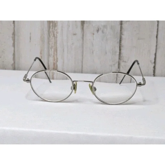 Polo Ralph Lauren 1007 9002 Silver Frames Half Rim 46-20-135 FRAMES ONLY