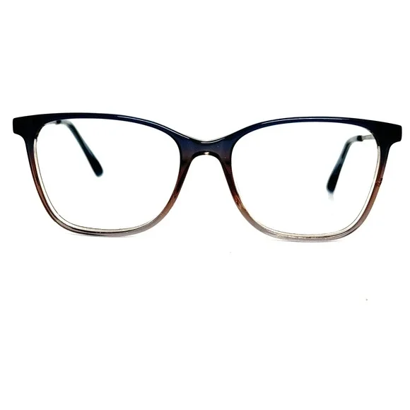 BCBG MAXAZRIA Kaleah Blue‎ Fade Womens Full Rim Eyeglasses 52-16-135 B:40 H13614