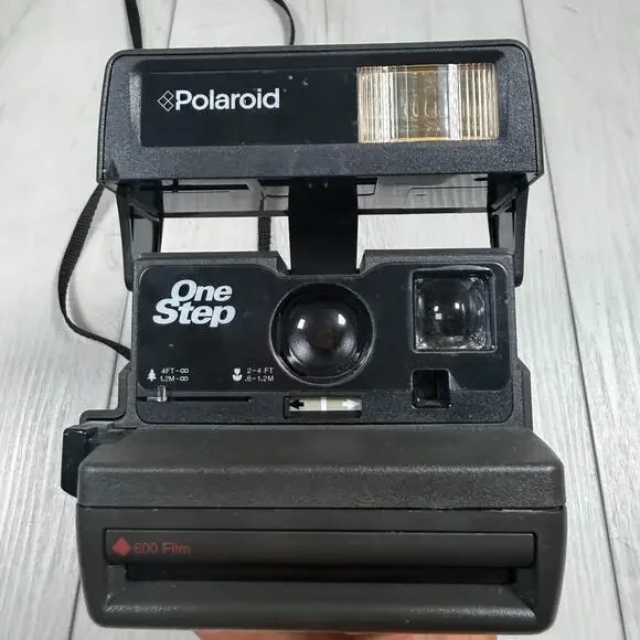 Vintage Original Polaroid OneStep 600 Instant Film Camera WORKING TESTED