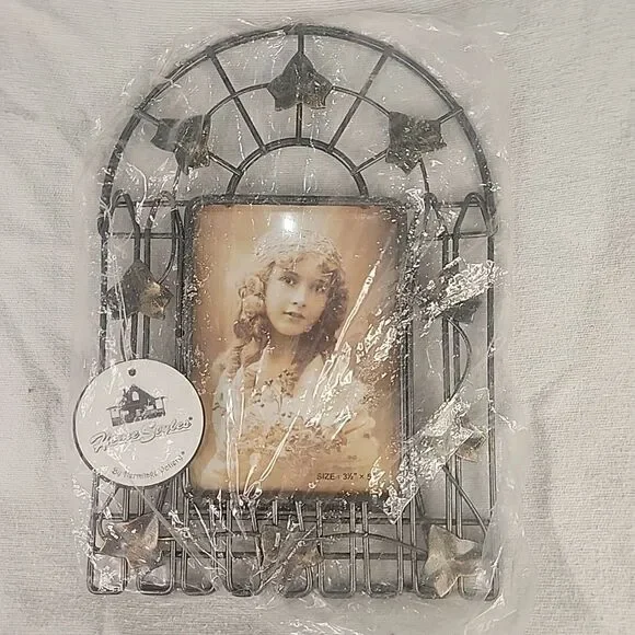 Picture Frame Metal Photo 3 1/2' X 5
