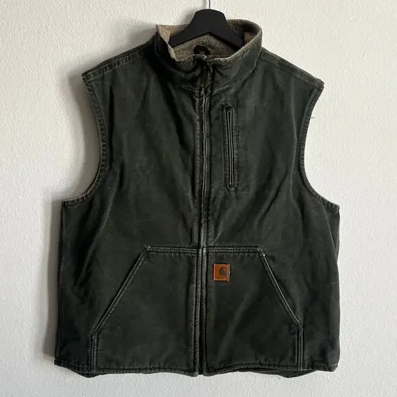 Carhartt V33 MOS green work wear vest