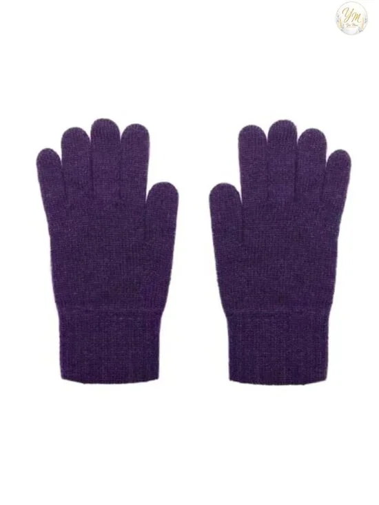 100% Cashmere Women's Gloves Made in Scotland One Size