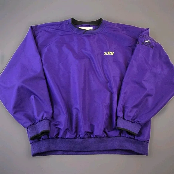 Cutter & Buck Men's Lightweight Pullover Jackst ECU‎ East Carolina University XL
