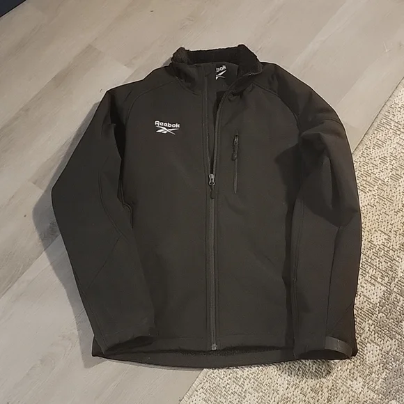 Mens Reebok Soft Shell‎ Fur Lined Jacket