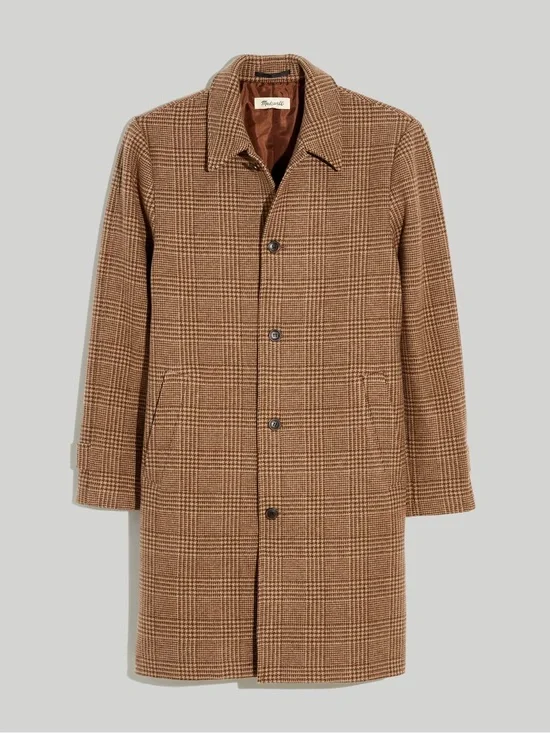 Madewell Men’s Italian Insuluxe Overcoat Brand New Size Small