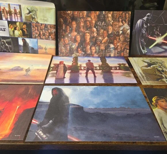 Star Wars Multi-Color Collectible Lithographs, 8 Limited Edition
