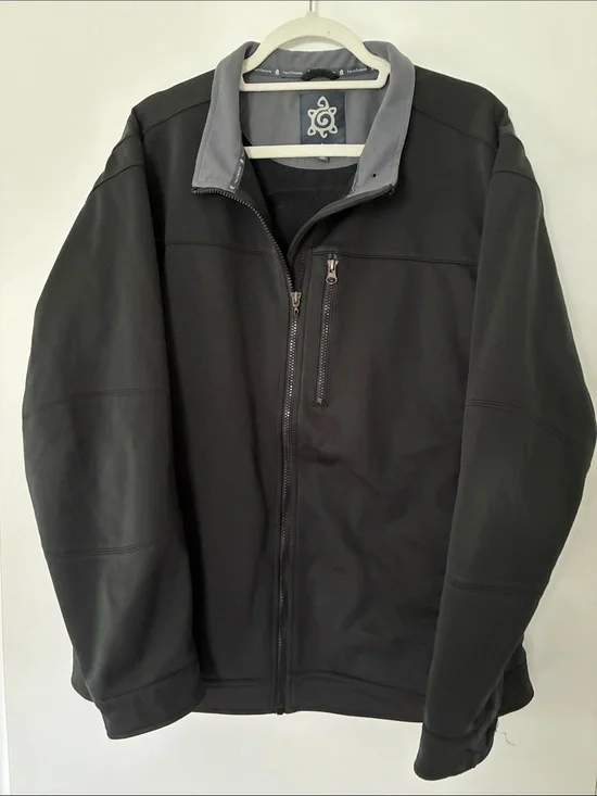 Turtleson Black Softshell Jacket