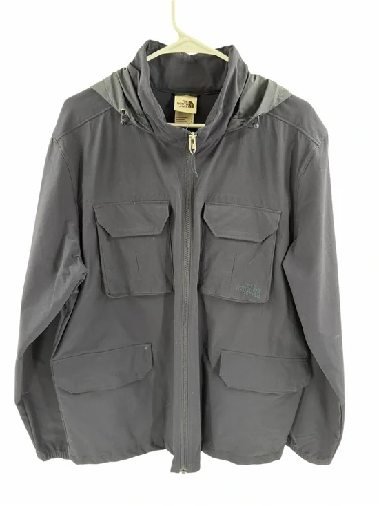 The North Face Sightseer Jacket Navy Blue Hooded Ventilated lightweight Men’s‎ L