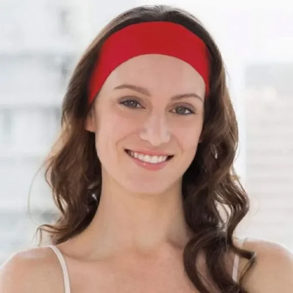 10 pc Headband Set Red