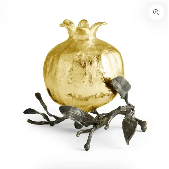 Michael Aram Gold Pomegranate on Dark Bronze Branch