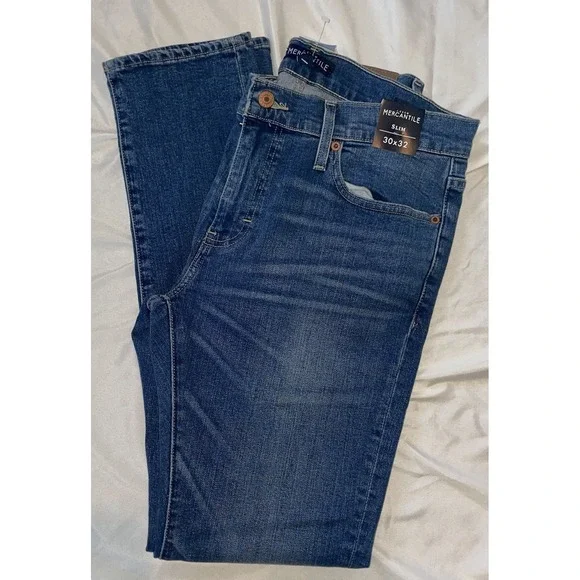 J. Crew Mercantile Flex Slim Jeans Mens 30x32 Blue K7751