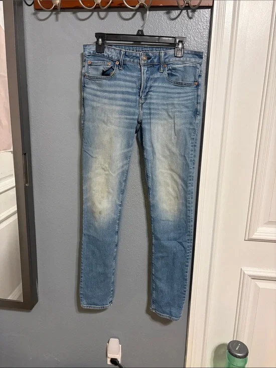 American Eagle Outfitters Light Blue Slim Men's Jeans